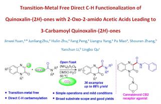# 87 Transition-Metal Free Direct C-H Functionalization of Quinoxalin-(2H)-ones with 2-Oxo-2-amido Acetic Acids Leading 